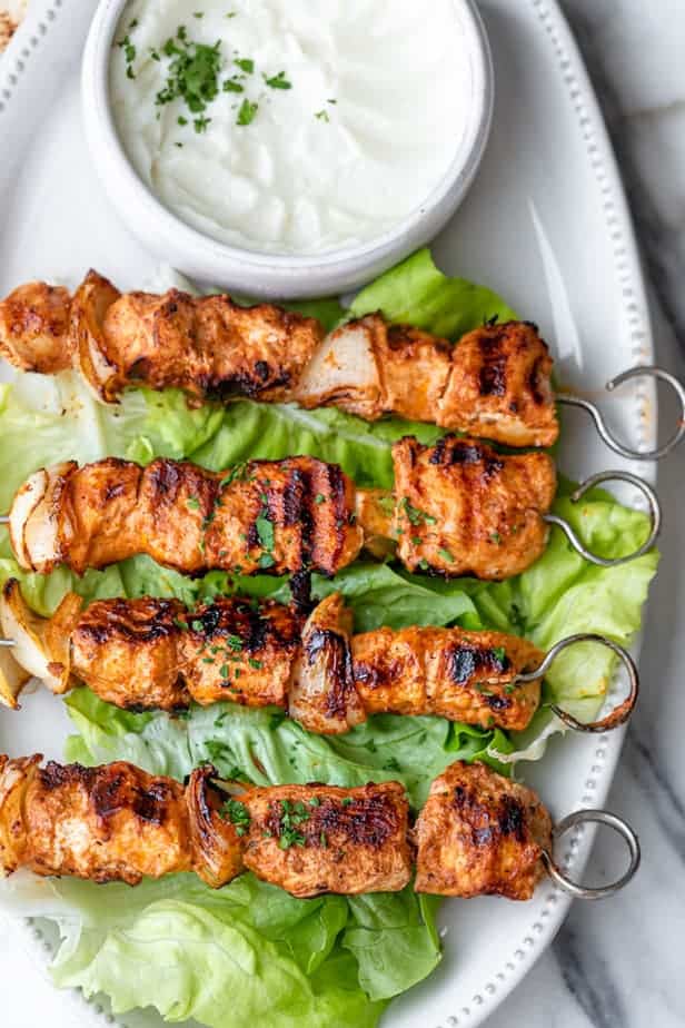 Authentic Shish Tawook: Juicy Lebanese Grilled Chicken Skewers